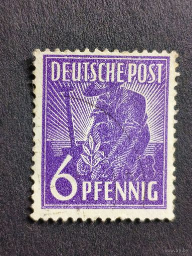 Германия 1947. Союзническая оккупационная зона. Стандартный выпуск