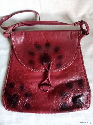 Сумочка 11 СССР натуральная кожа 1979 г ретро Распродажа коллекции !