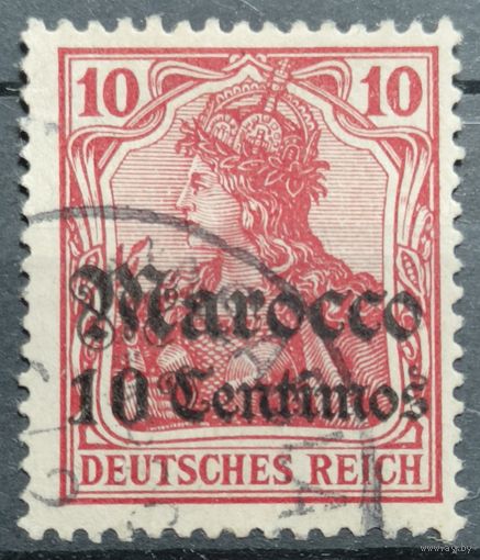Германская почта Марокко 1911г.