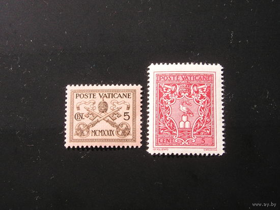Ватикан, 1929-40 х 2