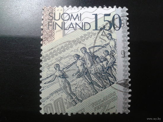 Финляндия 1985 банкнотам в Финляндии - 100 лет