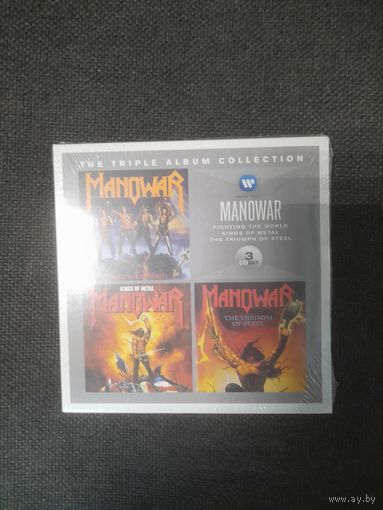 MANOWAR "THE TRIPLE ALBUM COLLECTION" 3CD EUROPE 2012