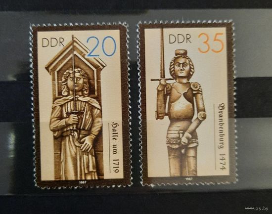 ГДР 1987 год. Искусство.