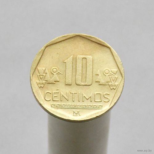 Перу  10 сентимо 2014