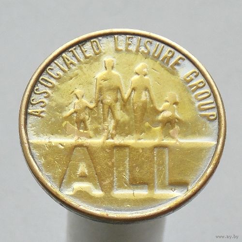 Игровой жетон Associated Leisure Group 10p Великобритания