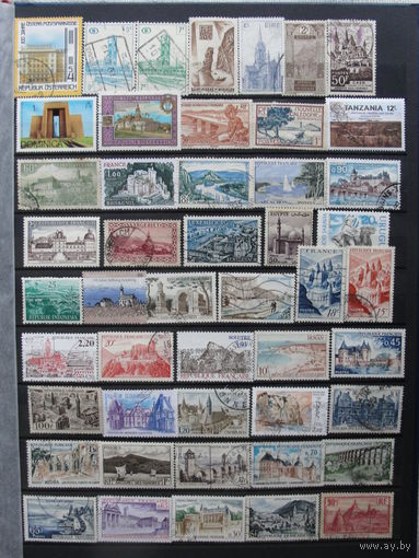 Продажа коллекции с 1 рубля! Культура и искусство на почтовых марках мира.