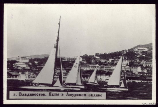 Владивосток Яхты в Амурском заливе