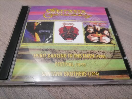 Santana - Spirit dancing in the flesh+Festival+Santana Brothers, 2CD Italy