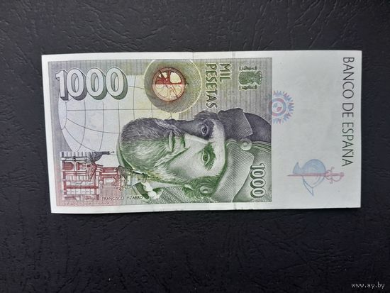 1000 песет 1992 года. Испания.  Распродажа.