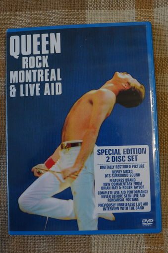 QUEEN (Freddie Mercury) – Rock Montreal & Live Aid (DVD9+DVD5) на DVD-R