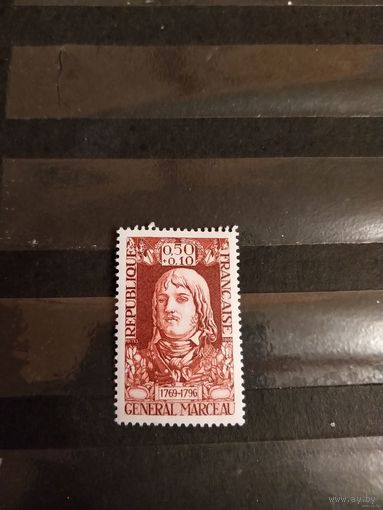 1969 Франция известные люди персоналии чистая клей MNH** (3-1)