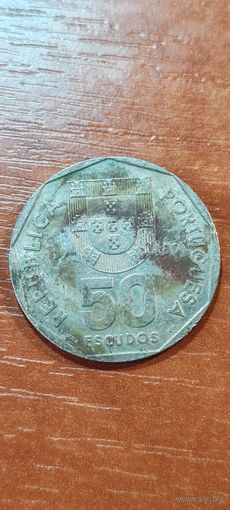 Португалия 50 эскудос 1989