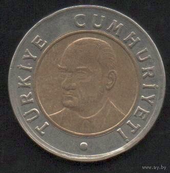 Турция. 1 лира 2005