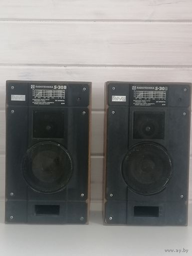 Акустические колонки. Radiotehnika S30 B