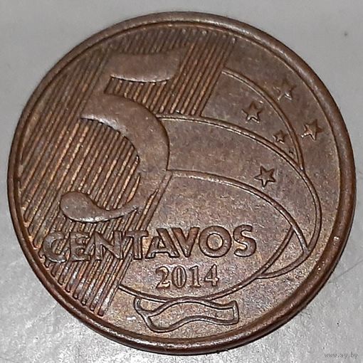 Бразилия 5 сентаво, 2014 (14-12-22)