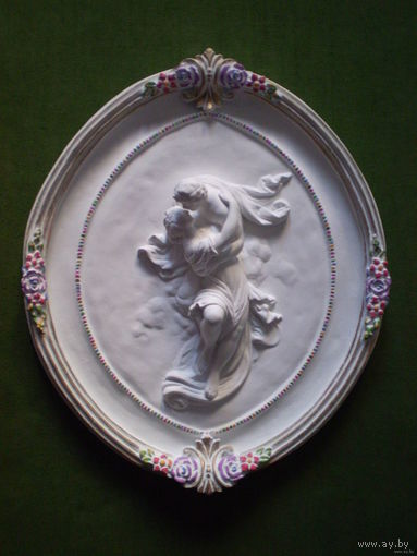 С 8 марта ВЛЮБЛЁННЫЕ НА ОБЛАКЕ 49х40 см из серии реплики мировых шедевров