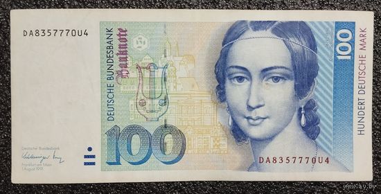 100 марок ФРГ 1991 г.