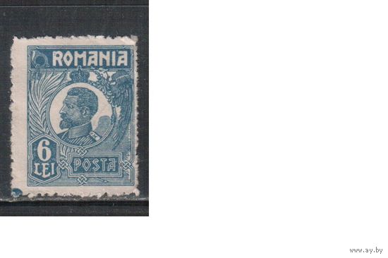 Румыния-1920-1927, (Мих.281)  гаш.  ,Стандарт, Король Карл I,(2)