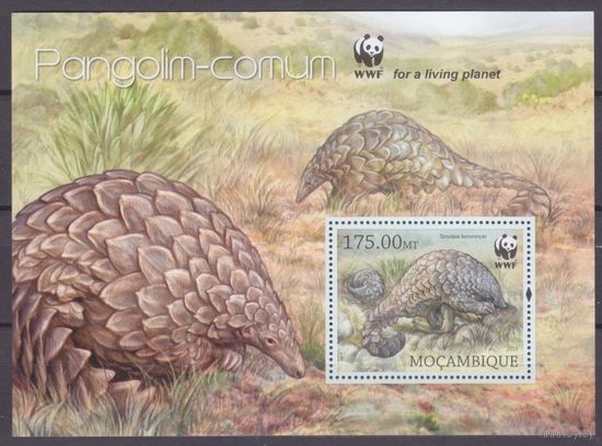 2013 Мозамбик 6433/B737 WWF / Фауна 10,00 евро