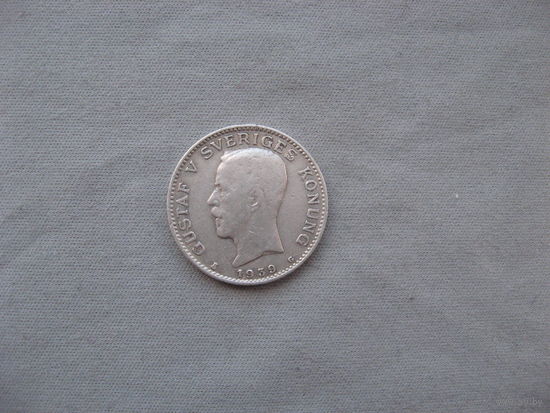 Швеция 1 крона 1939 год Густав V  от 1 рубля без минимальной цены