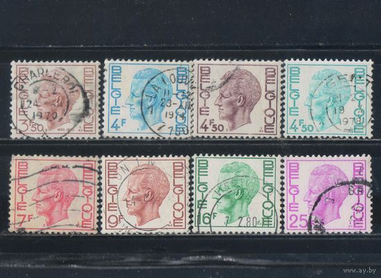 Бельгия Кор 1971-77 Болдуин Стандарт #1638-9,1649,1698,1753,1806,1816,1927