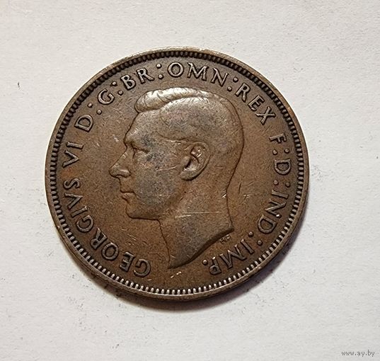Великобритания 1 пенни, 1939