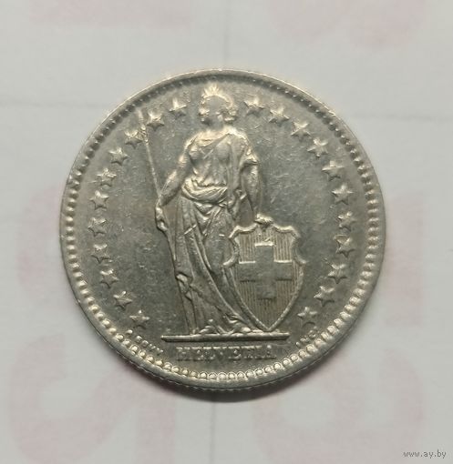 Швейцария 2 франка, 1974 год