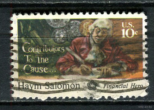 США - 1975 - 200-летие независимости США 10С - [Mi.1168] - 1 марка. Гашеная.  (Лот 64HB)-T4P51