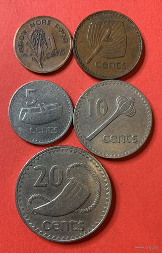 Фиджи 5 монет