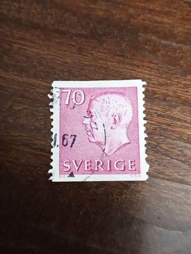 Швеция 70 оре 1967 год