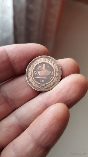 1 копейка 1895 г. Россия.