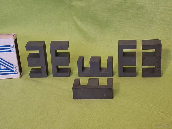 Сердечники ферритовые Ш-образные Ш12х15