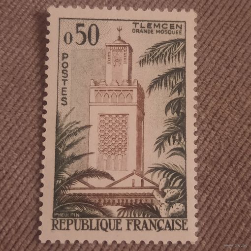 Франция 1960. Архитектура. Мечеть. Tlemcen