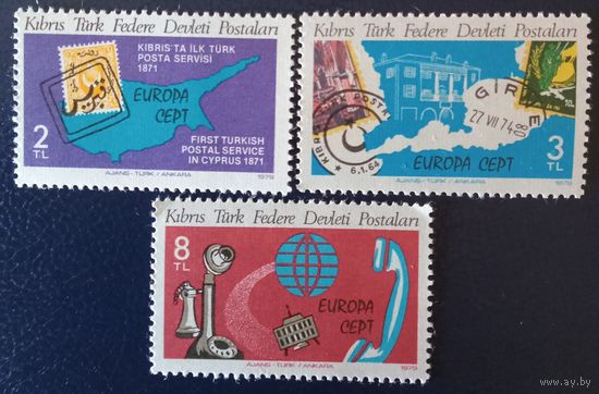 Кипр Турецкий. Марки Европы.