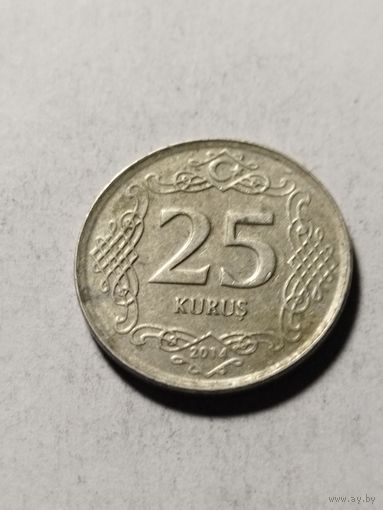 Турция 25 куруш 2014