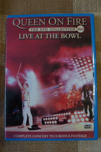 QUEEN On Fire (Freddie Mercury) - Live At The Bowl (DVD9+DVD5) на DVD-R