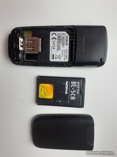 Nokia 1650. Не включается, нет зарядного для проверки.