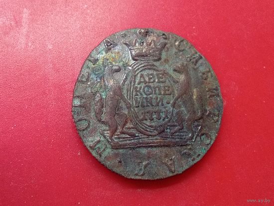 Сибирская монета две копейки 1771 год КМ.Копия,соответствие,медь.Не Китай!