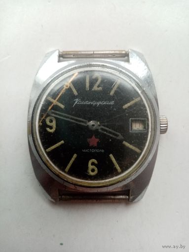 ЧАСЫ КОМАНДИРСКИЕ ЧИСТОПОЛЬ ЗАКАЗ МО СССР (2)