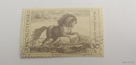 Чехословакия 1969. Лошади. Искусство