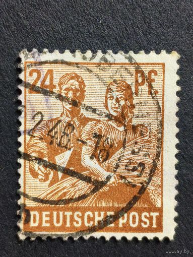 Германия 1947. Союзническая оккупационная зона. Стандартный выпуск