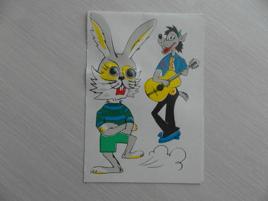 Пинская открытка. Двойная. 1965 г.