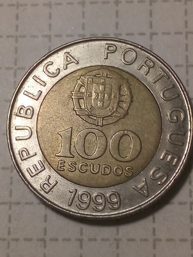 100 эскудо Португалия 1999 год