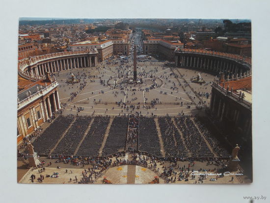 Италия  Рим Ватикан открытка 2013  11х16  см
