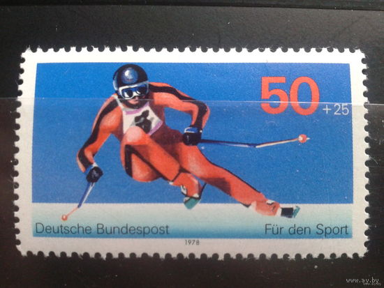 Германия, ФРГ 1978 г. Mi.958 MNH** полная серия
