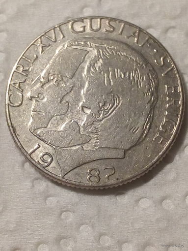 1 крона  Швеция 1982 год