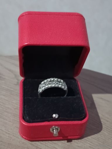 Кольцо серебро 925