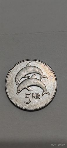 Исландия 5 крон 2008