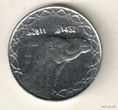 Алжир 2 динар 2011