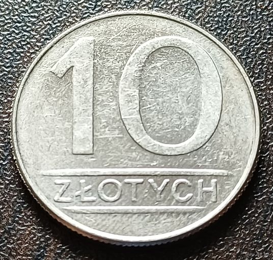 Польша 10 злотых, 1988    ( 1-15-5 )